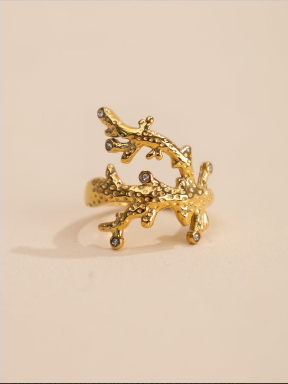 Treasure Jewels Crown Ring size 7 NWT